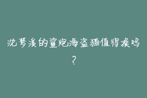 沈梦溪的鲨炮海盗猫值得换吗？