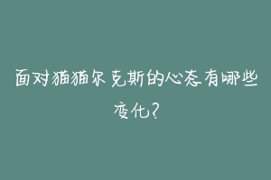 面对猫猫尔克斯的心态有哪些变化?